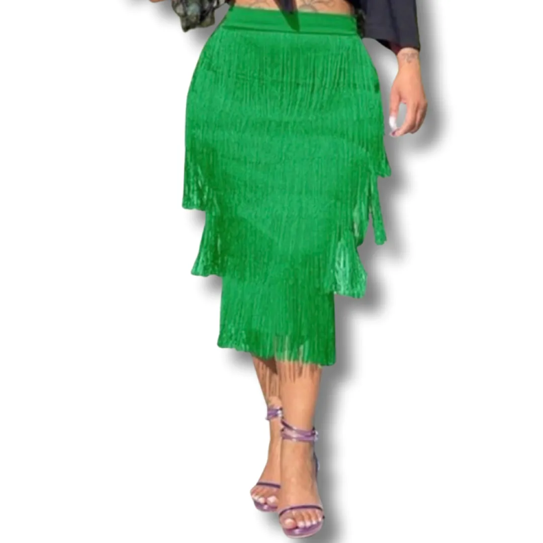 TASSLE JAZZY LYNN SKIRT