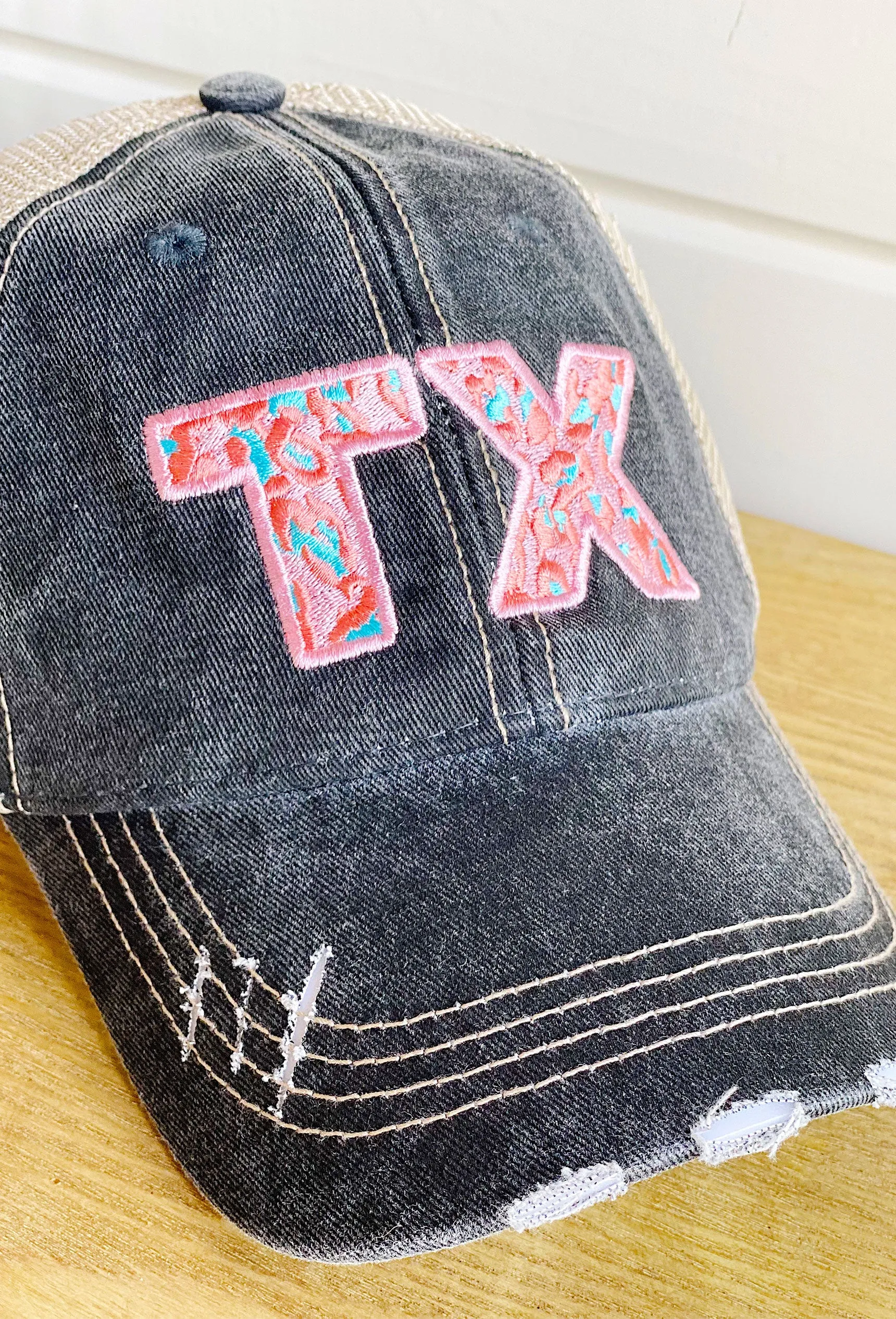 Texas Embroidered Baseball Cap