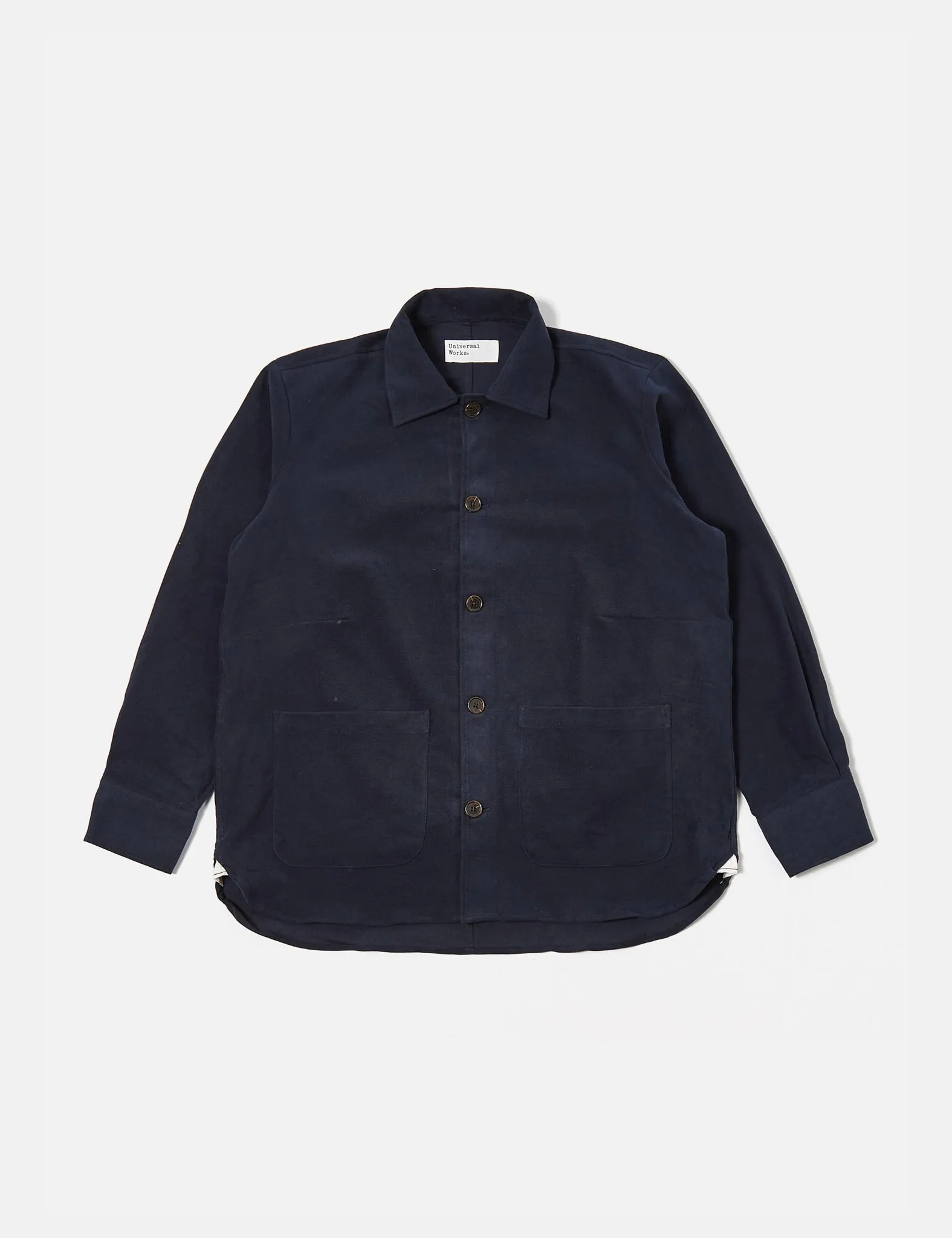 Universal Works Travail Shirt - Navy Blue