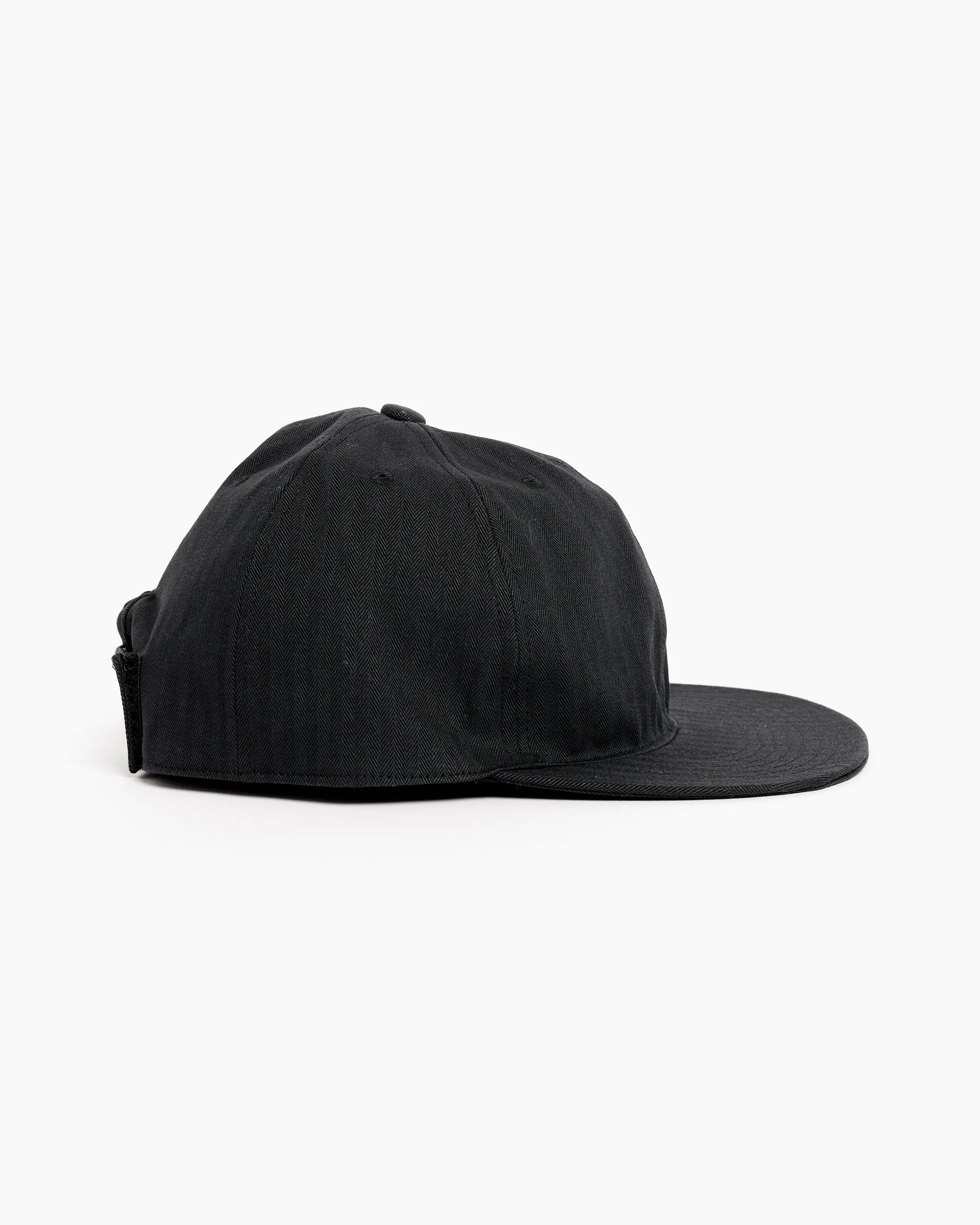 Velcro Back Cap in Herringbone